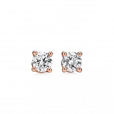 TIFFANY SOLITAIRE COLLECTION DIAMOND STUD EARRINGS 60006717